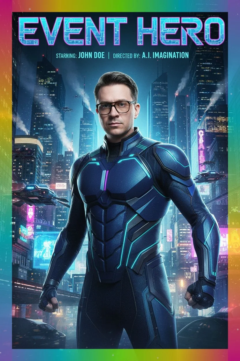 Event poster template examples